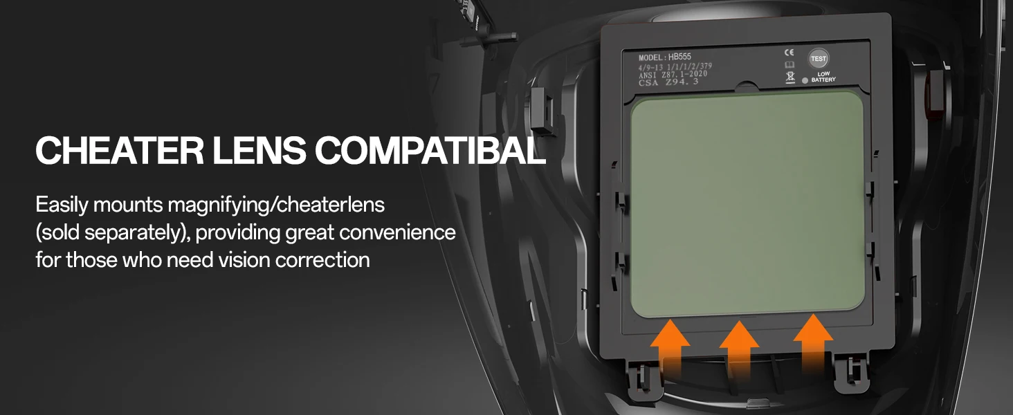 Ergonomic welding helmet
