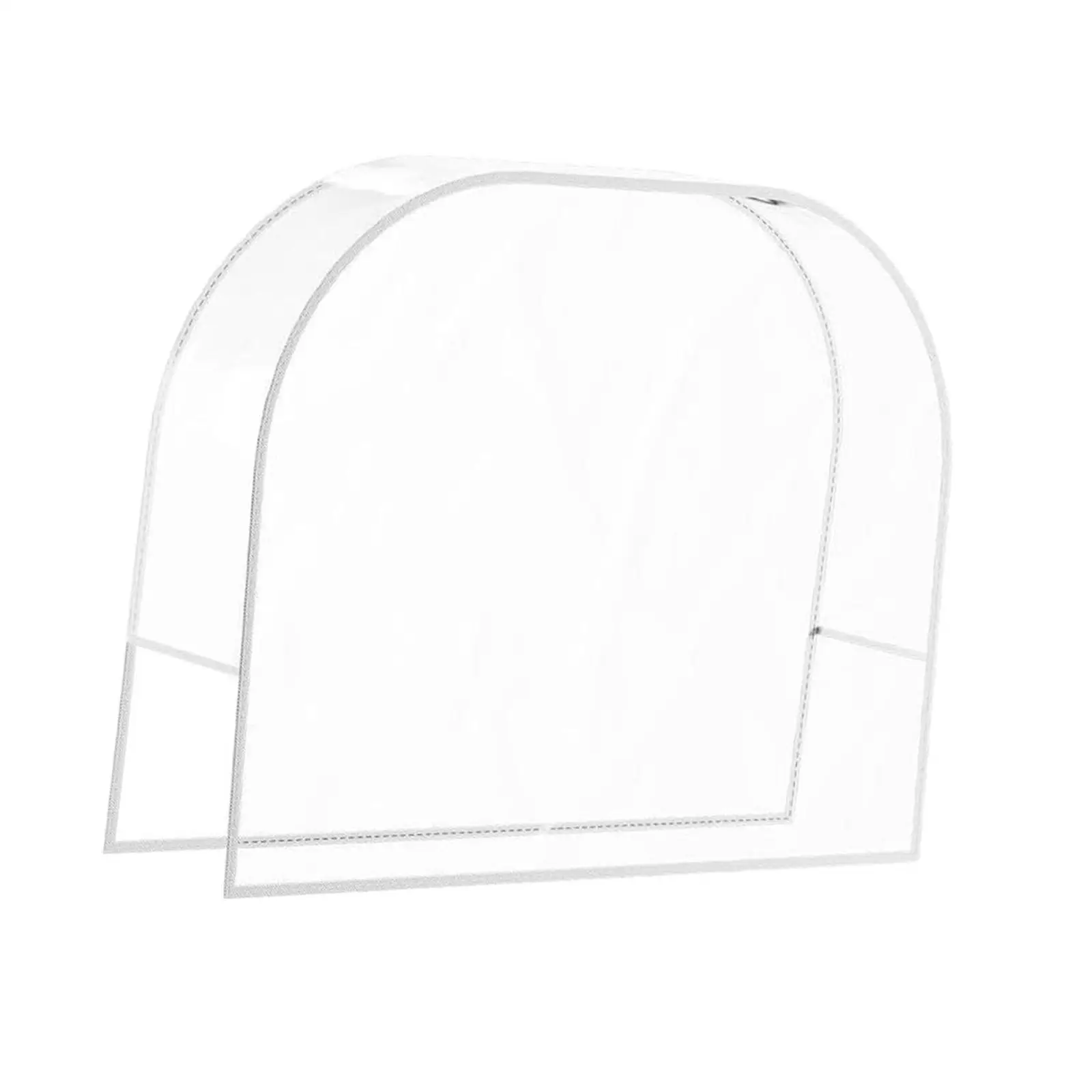 サロンチェアカバー 多用途 透明 美容センター 理髪店用