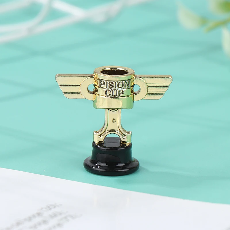 PISTON CUP Gold Championship Trophy Toy Model Christmas Gift For Children Collect Gifts