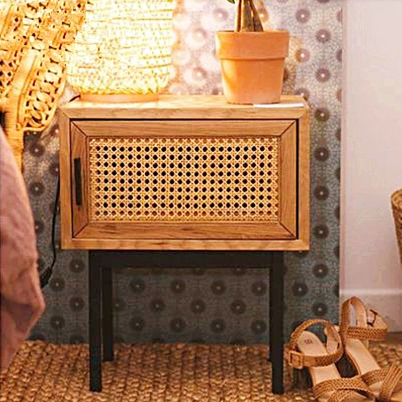 Bedroom Storage Bedside Table Room Desk Drawer Bed Closets Wood Coffee Small Open Cabinets Narrow Cabinet Sofa Mesas Furniture