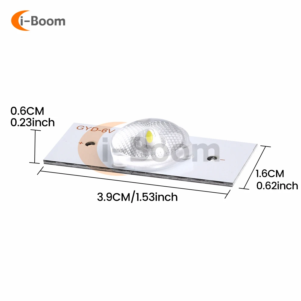 3V 6V LED SMD Lamp Beads Light Emitting Diode with Optical Lens Fliter for 32-65 Inch LCD TV Backlight Strip Repair