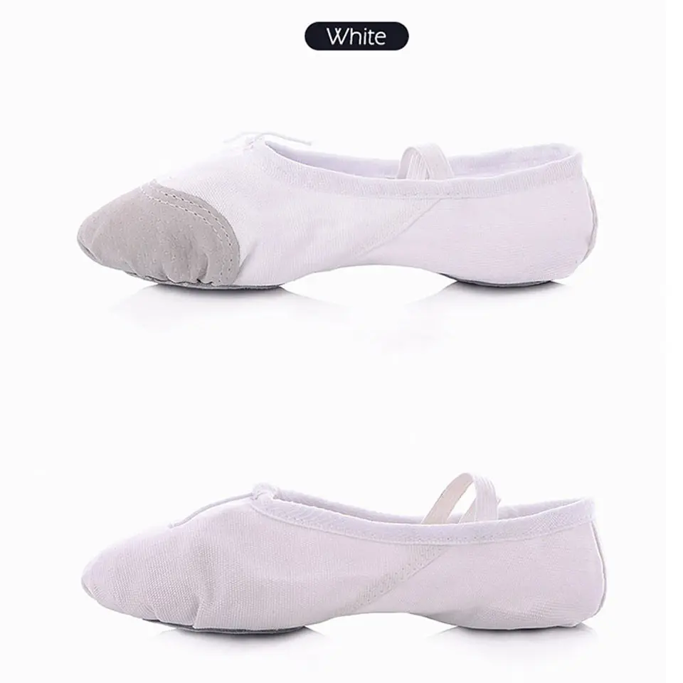 5 pares de ballet sapatos de dança feminino ballet chinelos de dança crianças da mulher pointe sapatos de dança meninas red ballet flats 24-45