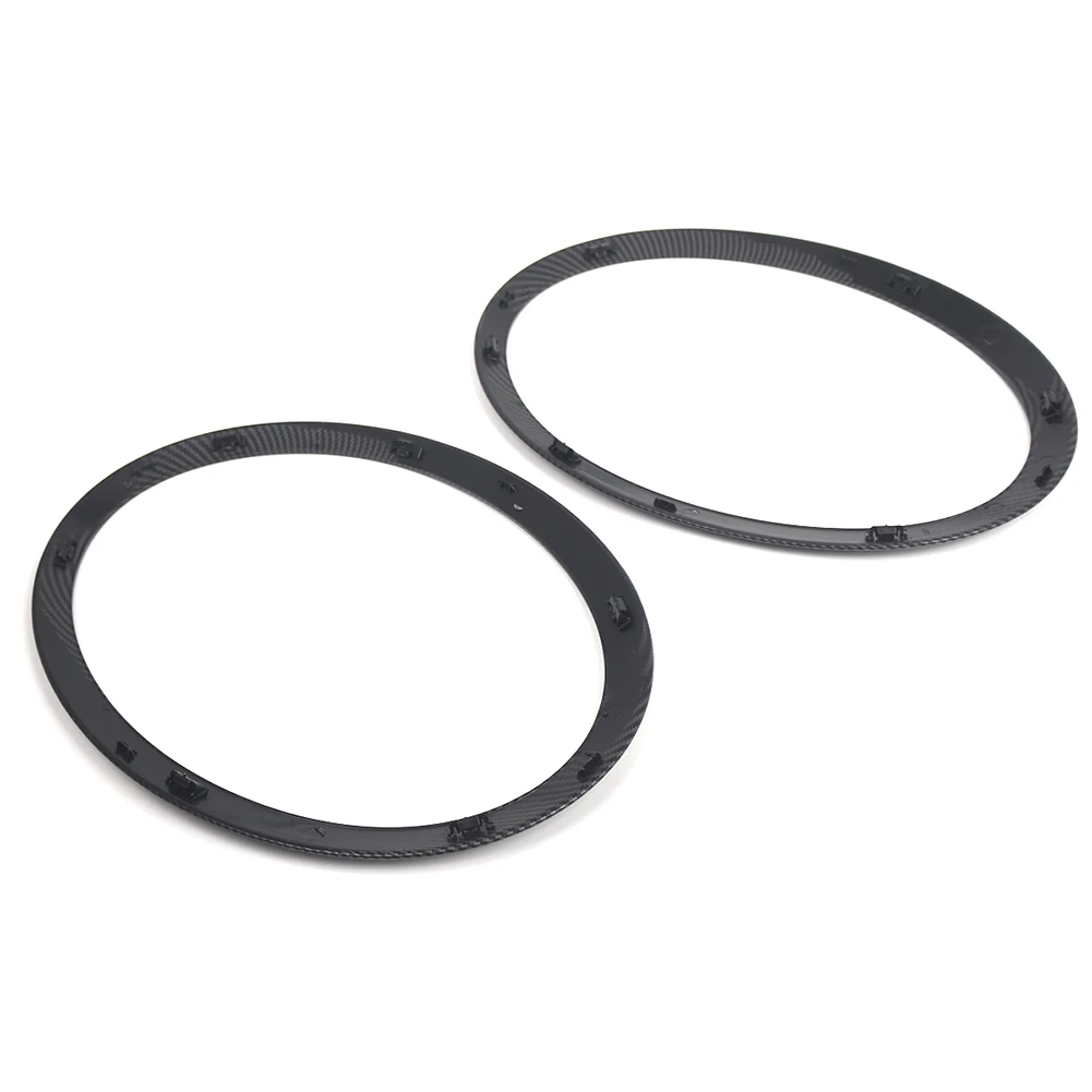 

Carbon Fiber ABS Headlight Trim Ring Headlight Frame For BMW MINI F55 F56 F57 2014-2021 51712355791 51712355798