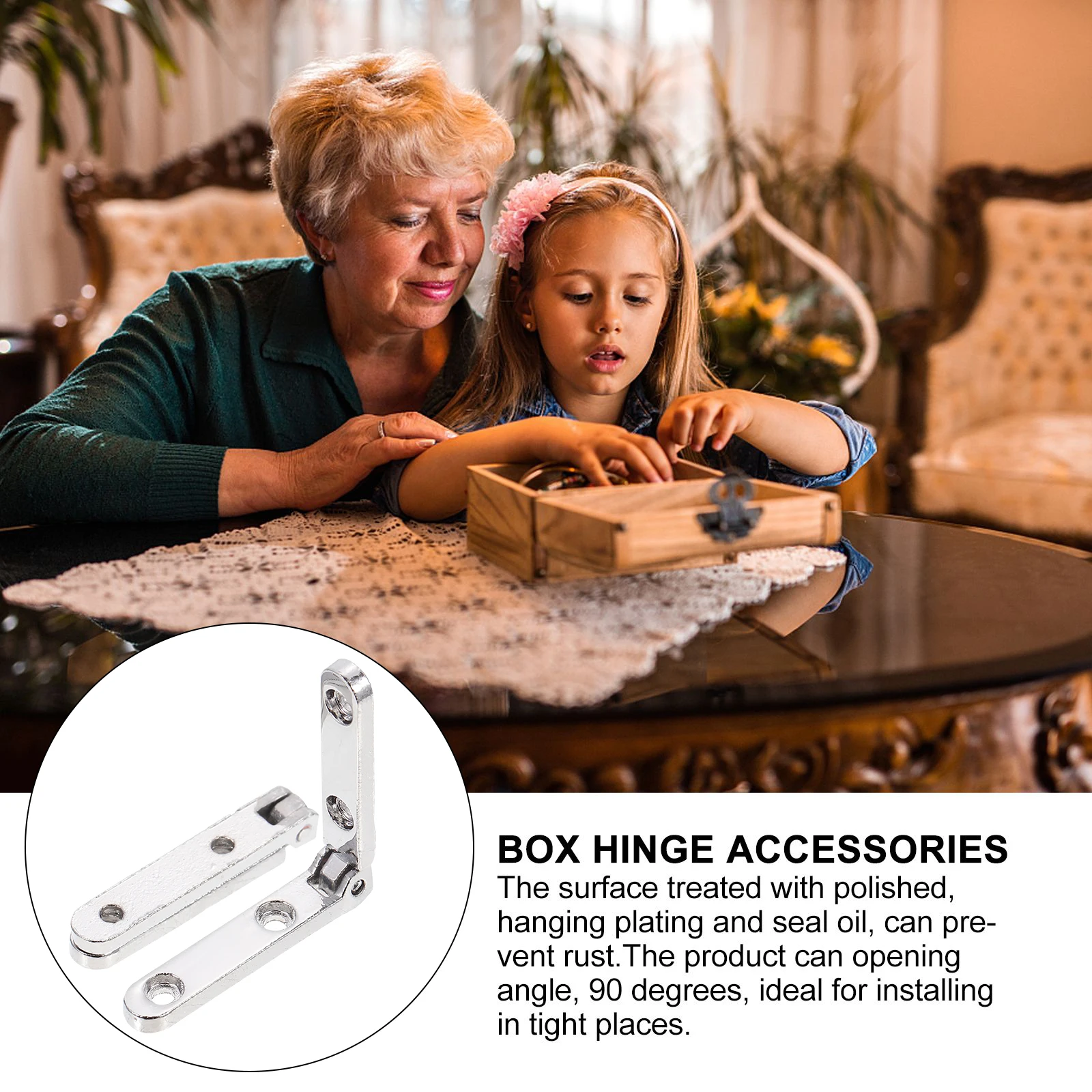 

Decorative Hinge Gift Box Hinge Folding Hinges Box Hinges Jewelry Box Accessories