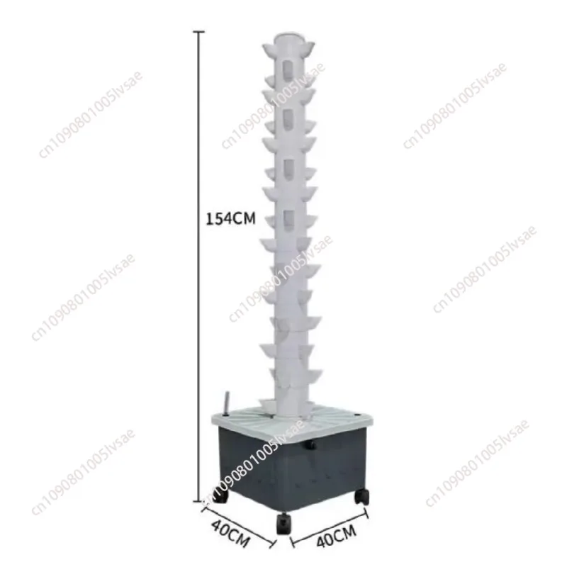 45-Hole column soilless cultivation hydroponic vegetable planter hydroponic column tower home school planting