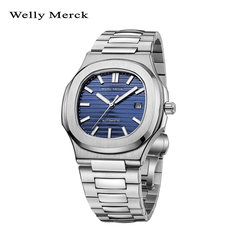 WM Watch Welly Merck Men Watches Luxury Business Automatic Mechanical Men\'s Original Replica Brand Watches WM082