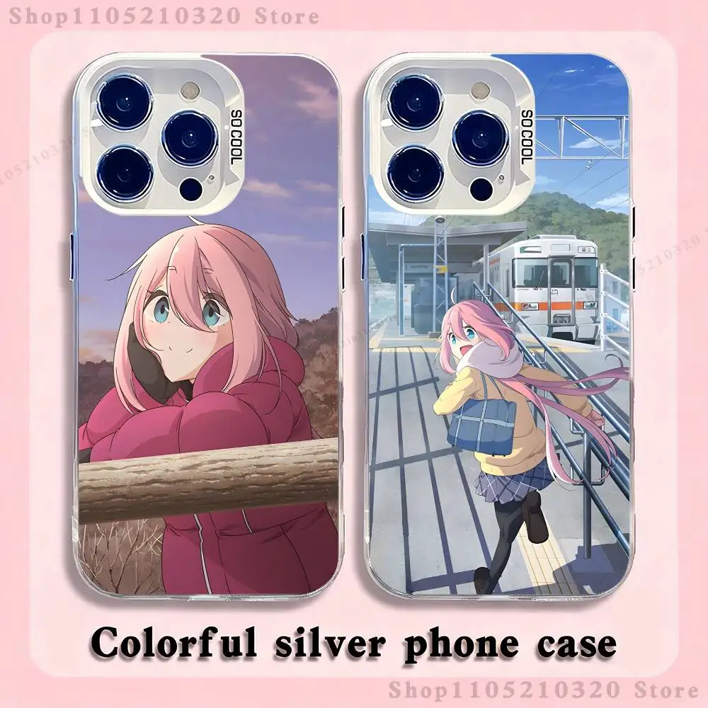 

N-Nadeshiko K-Kagamihara Phone Case For iPhone 17,16,15,14,13,12,11,Pro,Max,Plus,Mini,XS,SE Anti Fall White Matte Hard Bumper