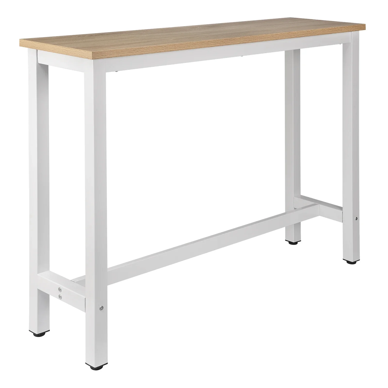 WOLTU Bar Keukentafel Ontbijt Eetkamer Koffie Theetafel met Voetsteun Entreetafel Bijzettafel Dressoirs voor Woonkamer