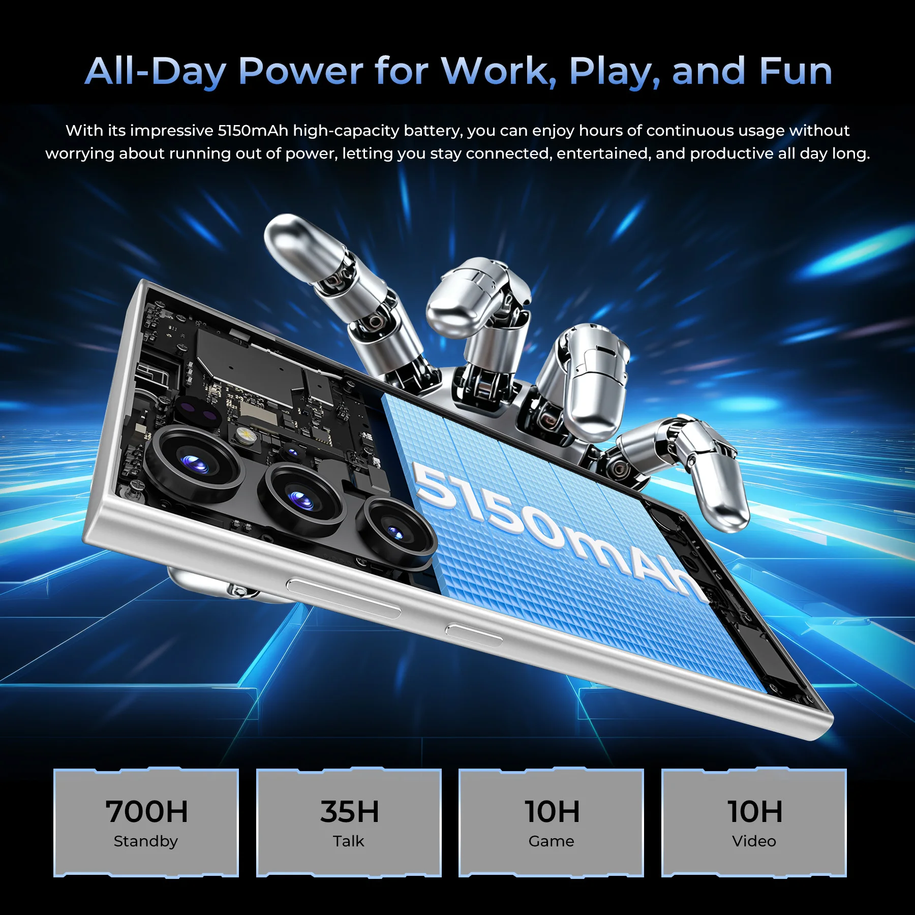 美品！OUKITEL C61 256GB｜24時間以内発送#157 OUKITEL C61 Pro Smartphone, 6.88