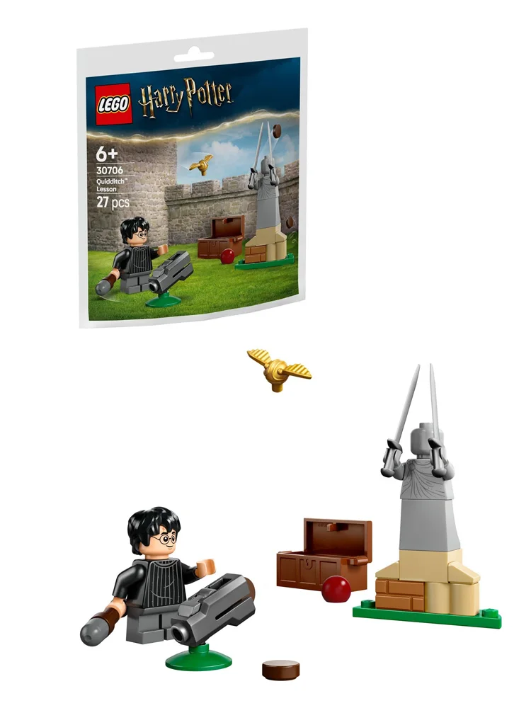 Lego 30706 Harry Potter serie Quidditch juego de pelota clase bolsa de construcción juguete bloques de construcción regalo del Día de los niños