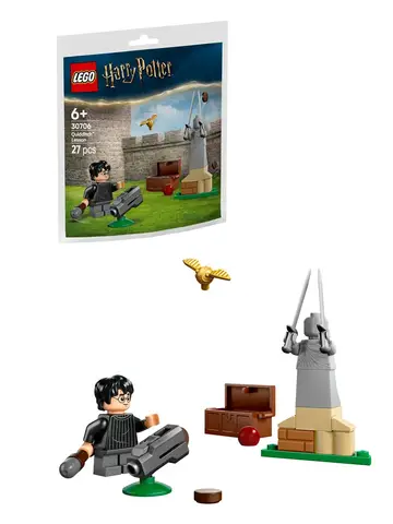 Lego 30706 Harry Potter Serie Quidditch Gioco con la palla Classe Building Bag Giocattolo Building Blocks Regalo per bambini