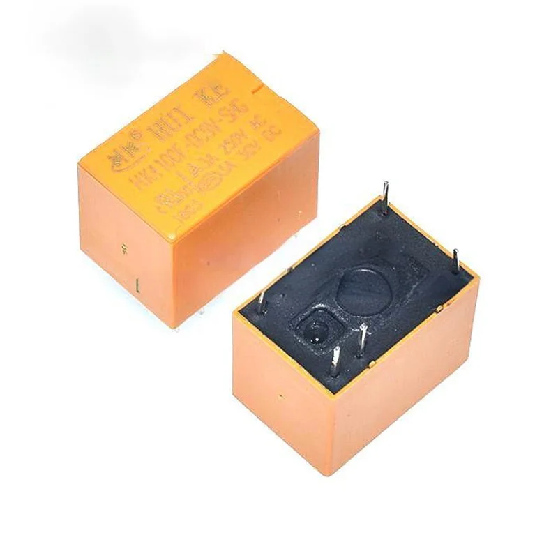 10 Uds relé HK4100F-DC3V 5V 9V 12V 24V-SHG 3A 6 pines 4100 juego de relés para electrónica