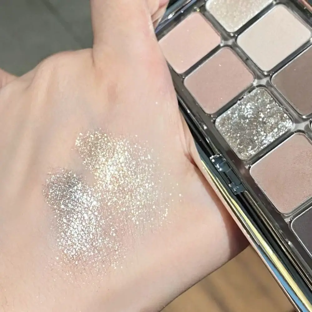 12 Colors Eyeshadow Palette Matte Shimmer Neutral Earth Tone Pigmented Professional Makeup Long Lasting Cosmetic Palette