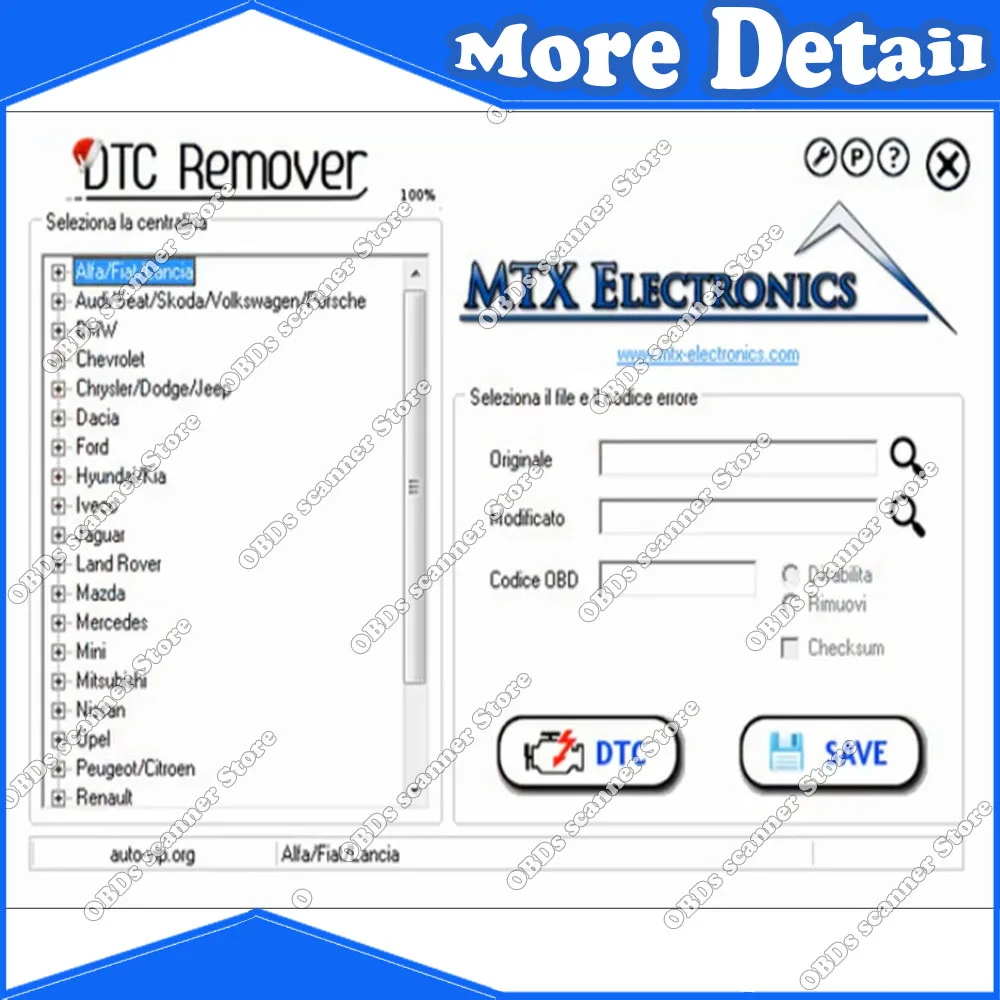 Newest DTC Remover 1.8.5.0 For KESS KTAG FGTECH OBD2 Software MTX DTC Remover 1.8.5 Keygen Full Unlimited Software for Window 7
