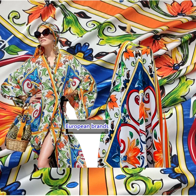 Классическая европейская Дизайнерская одежда, тканевое синее платье-рубашка, летнее тонкое стрейчевое платье бренда sabric B