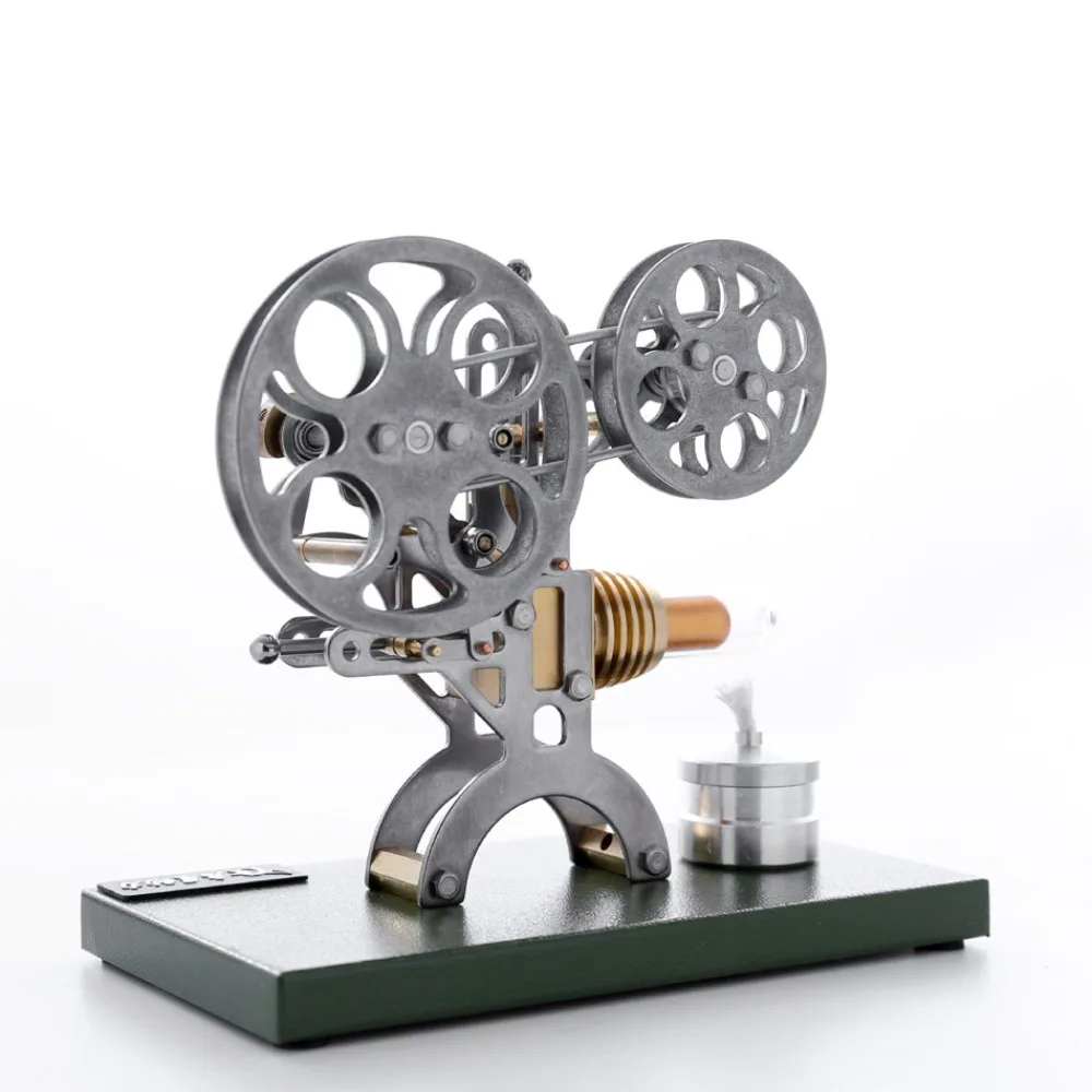 QX-FYJ-01 Stirling Engine Model External Combustion Engine Scientific Experiment Teaching Aid Gift Startable Projector Model