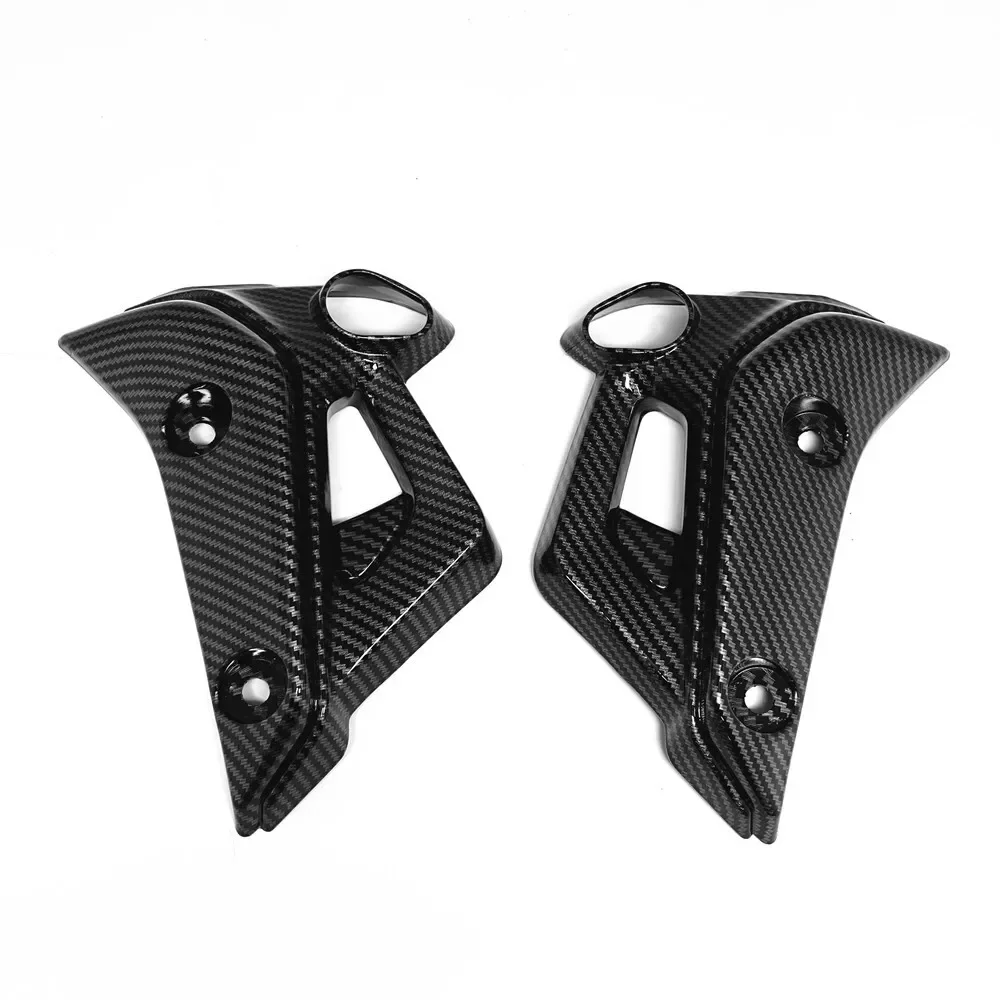 

For Yamaha MT-07 MT07 2022 2023 2024 Carbon Fiber Color Front Side Indicator Radiator Fairing