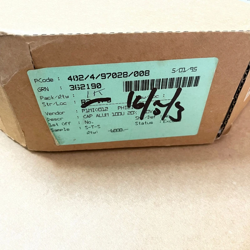 10 TEILE/LOS 100 UF 107 10 V Axial Kathode Elektrolytkondensator