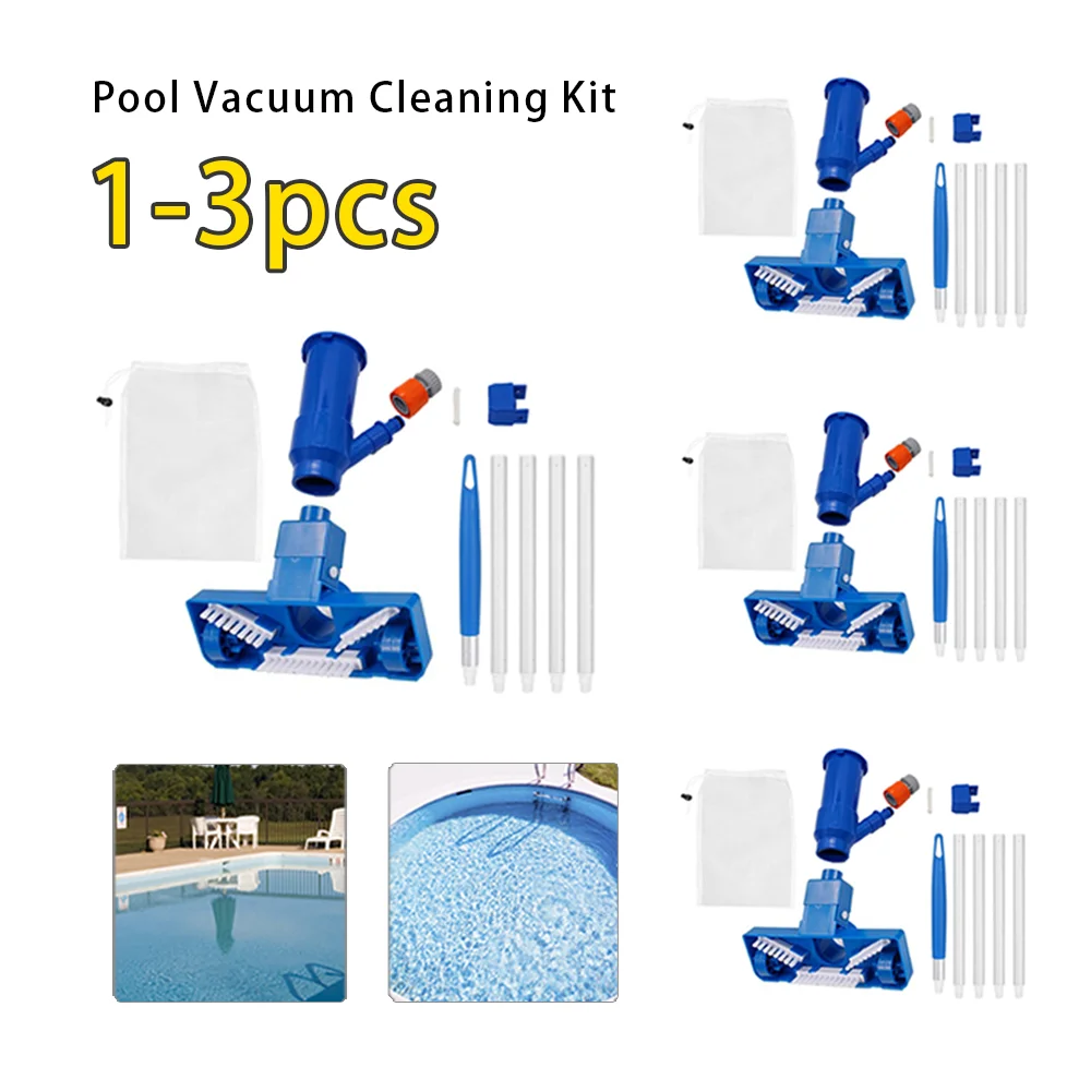 Pond Vacuum Jet Underwater Cleaner with Handle Hot Spring Pond Fountain Cleaner Portable for Swimming Pools