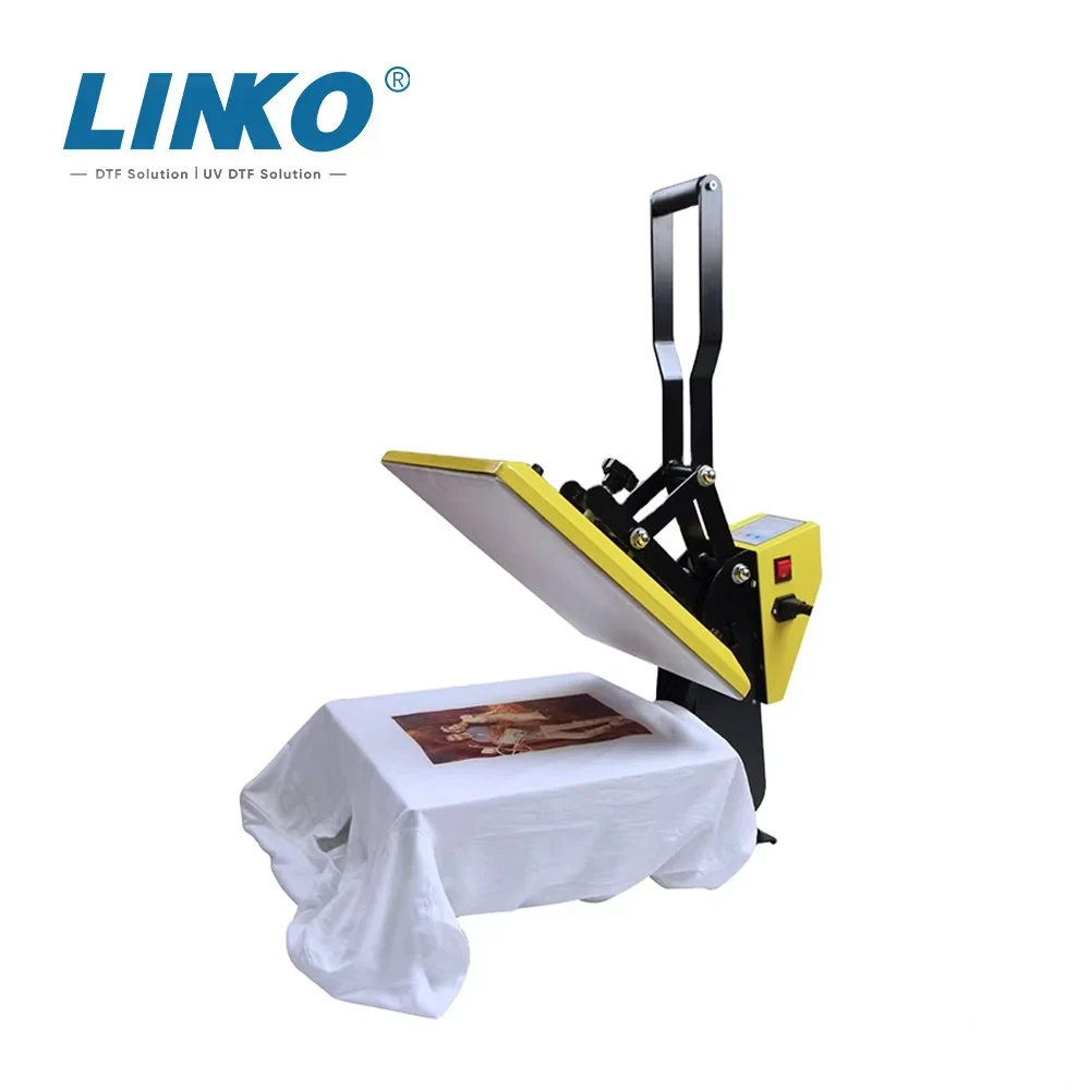 LINKO 40*60cm Flatbed Heat Press Transfer Machine for T-shirt/ceramics Tiles/ Glass/phone Covers