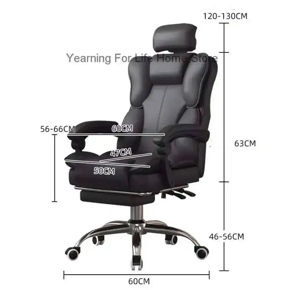 

Ergonomic Chair Luxury Comfortable Office Armchair Nordic Study Gaming Chair Relax Chaise De Jeux Gaming Office Furniture