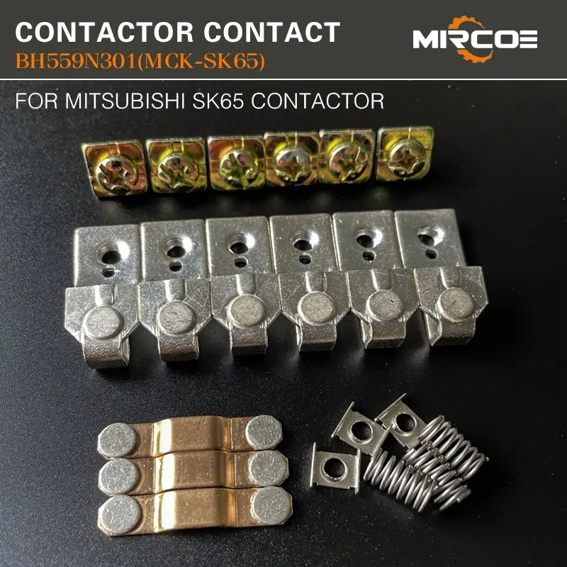 

Комплекты главных контактов и ремонтные комплекты BH559N301 для контактора Mitsubishi S-K65