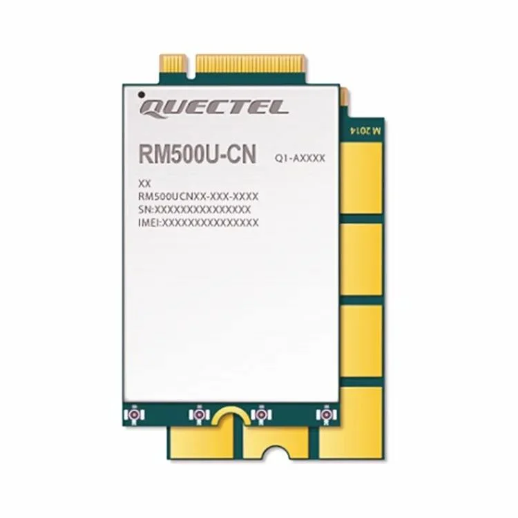 Modulo IoT/eMBB originale Quectel 5G Sub-6 GHz RM500U RM500U-CN Supporta moduli modalità NSA e SA 5G/4G/3G M.2