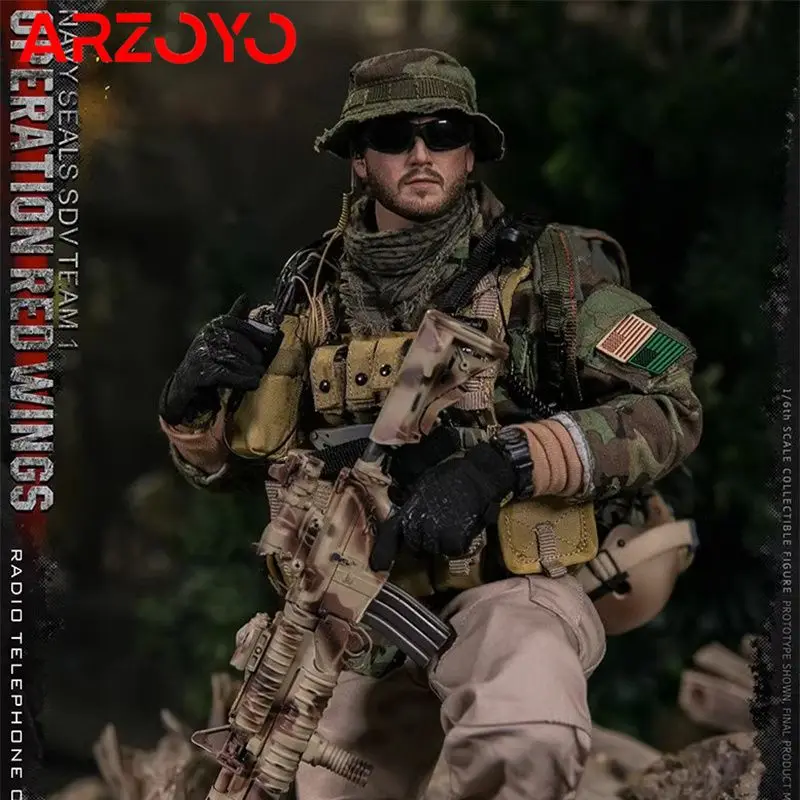 

DAMTOYS DAM 78081 1/6 NAVY SEALS Radio Telephone Operator Figure Model 12'' Male Soldier Action Body Full Set Collectible Toys