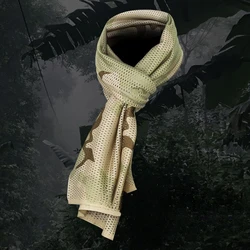 Tactical Camouflage Scarf Men Women Quick-drying Scarives Neck Warmer Airsoft Paintball Hunting Multicam Face Mask