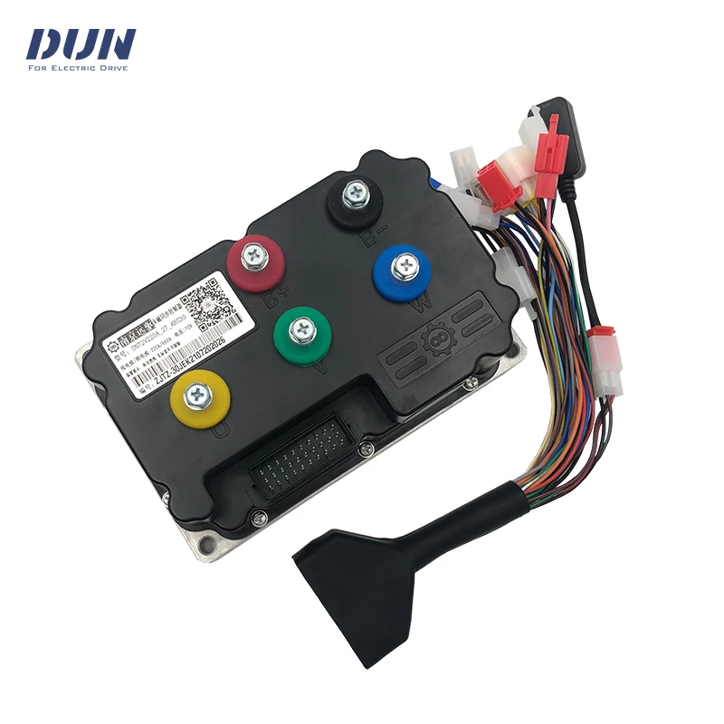 nd84530 FarDriver 72V 84V 270A 5KW 110KMH PMSM Hall Sensor BLDC Sine Wave Motor Controller with DKD Display Kits