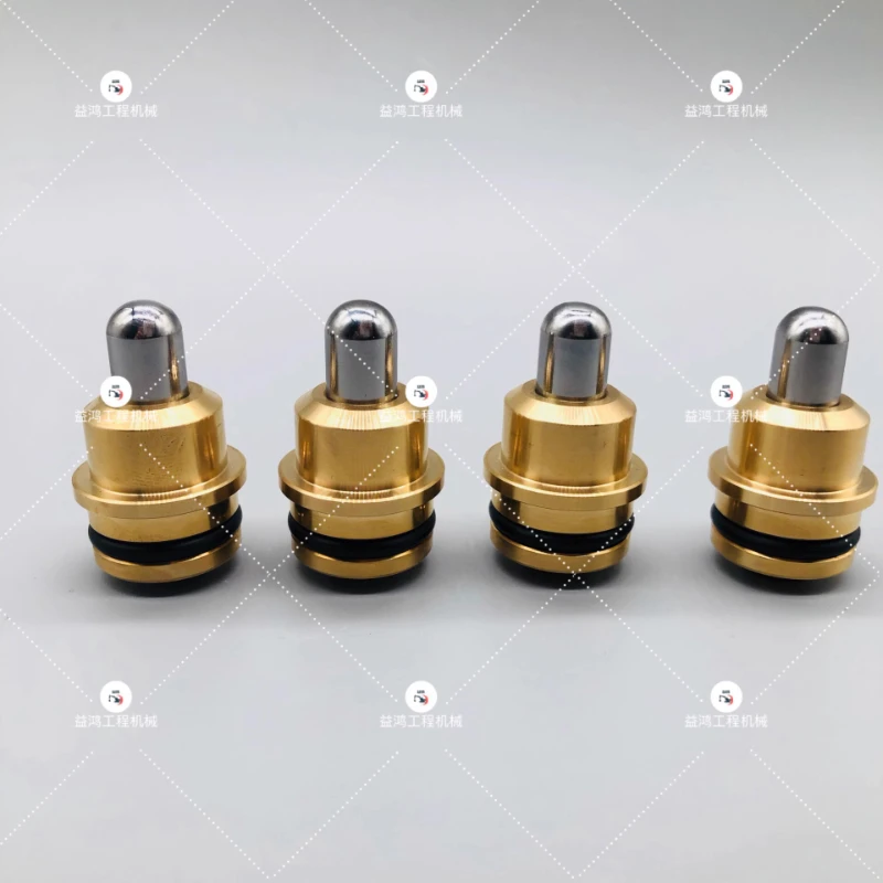 For Sany Sy 55 60 80 65 85-8 Joystick Bullet Head Walking Foot Valve Bullet Head Excavator Accessories