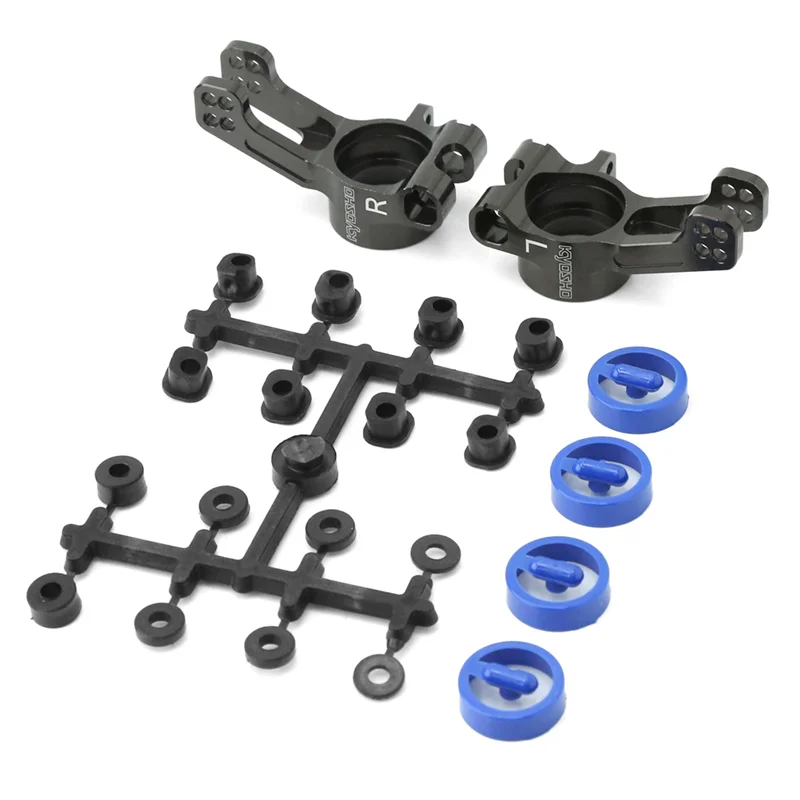 

A63T-2Pcs Metal Rear C-Hub Carrier Caster Block IFW608B For Kyosho MP10 1/8 RC Car Upgrade Accessories