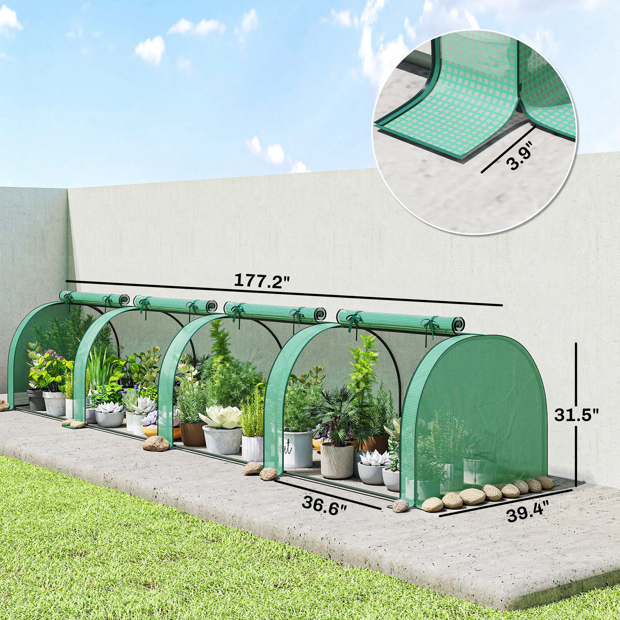 Mini-Gewächshaus, tragbares Ge – Greenhouse Mini Indoor Bewertung und Preis