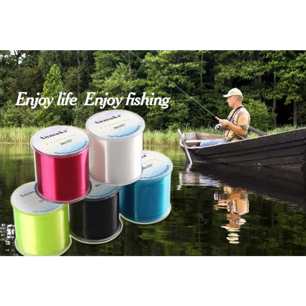 

Ice Fishing Nylon Line High Sensitivity Mono Braid Spooler Clear Thread for Sea River Angling