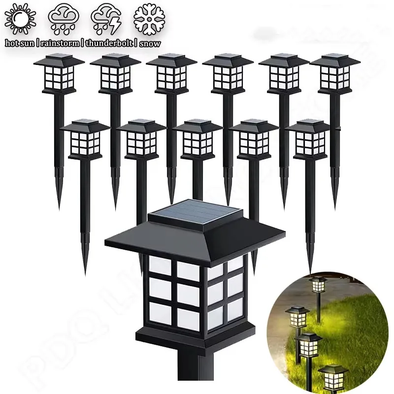 

Led Solar Pathway Lights Waterproof Outdoor Solar Lamp for Garden/Landscape/Yard/Patio/Driveway/Walkway Lighting