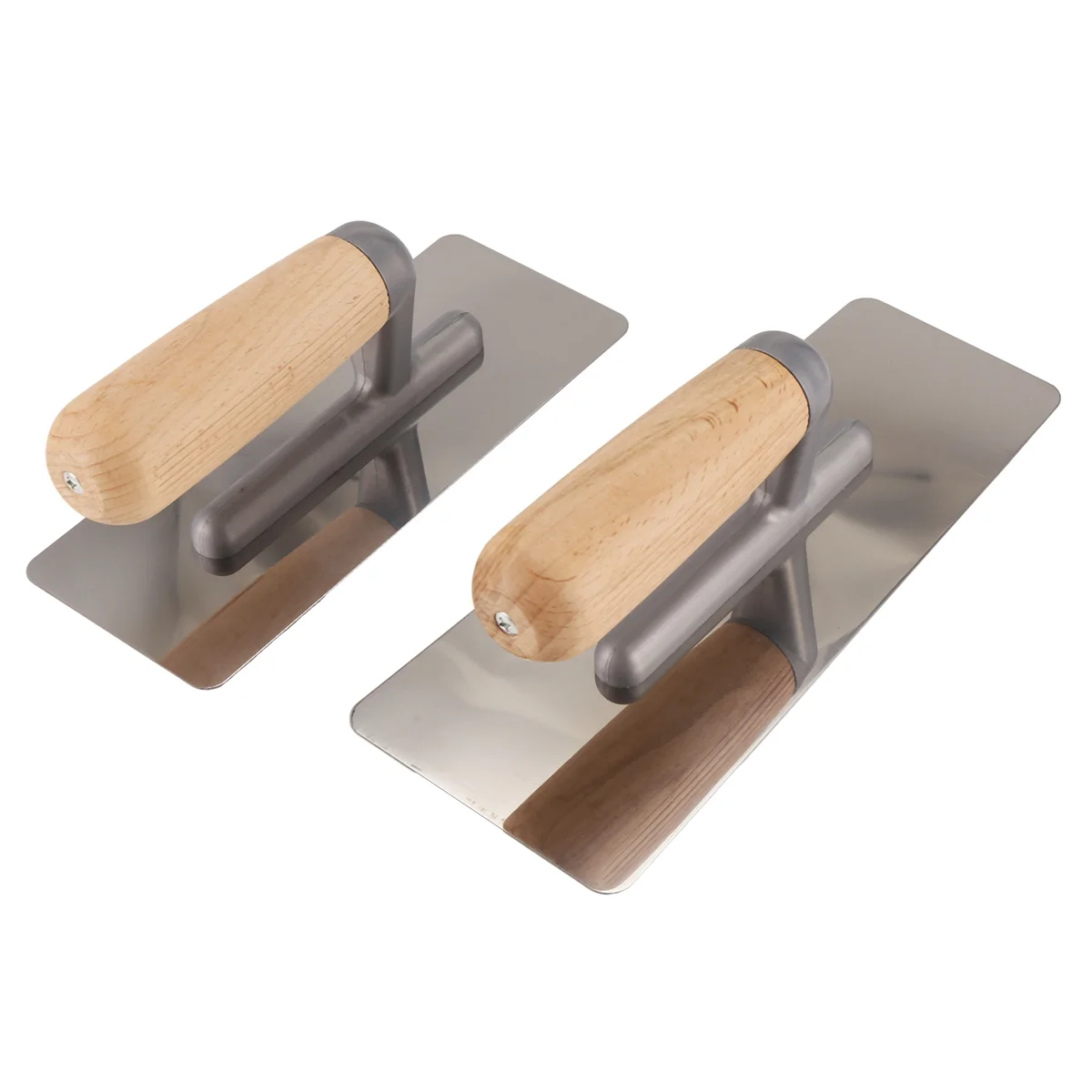 A23G 2 Pieces Stainless Steel Venetian Plaster Trowel, Paint & Plaster Trowel Sets Paint Plastering Finishing Hand Tools