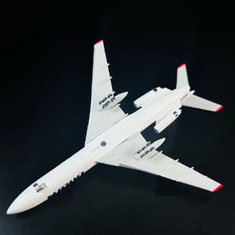 NGmodels 1:400 Scale Tarom Airlines Tu-154B YR-TPB Diecasts Collectible Aircraft Model Metal Miniature Christmas Gift Toys