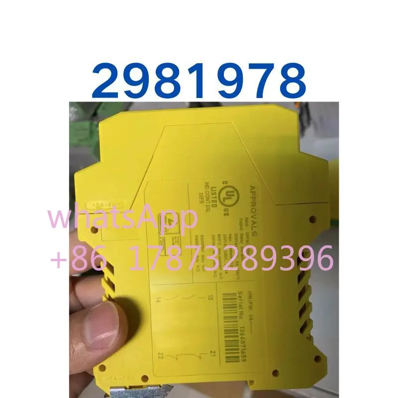 

Used Safety relay 2981978 tested OK function intact