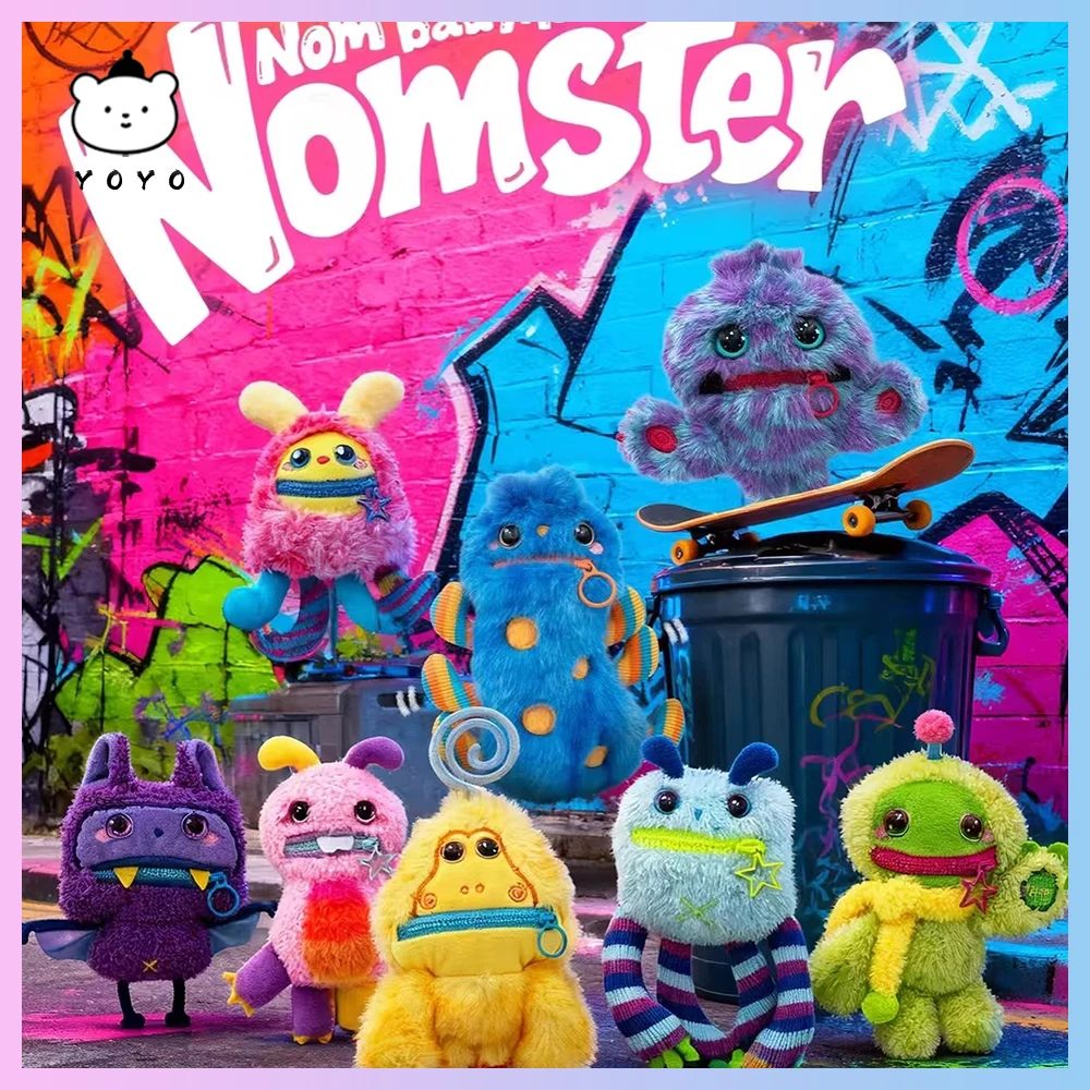 جديد حقيقي Nom سيئة المزاج يتحدث صندوق أعمى تحصيل المشاهير الذي يعتمد Nom Bad المزاج أنيمي الشكل صندوق غامض هدية لعبة #1