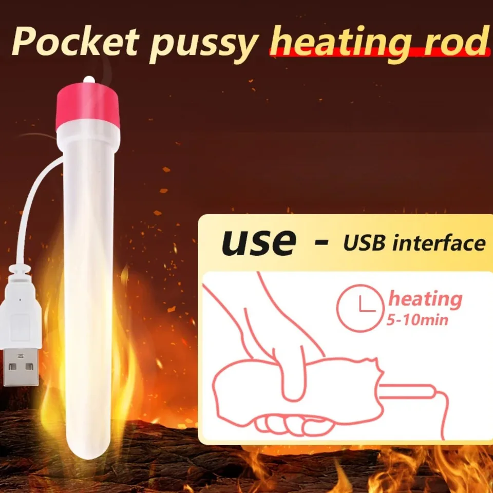 Секс-кукла USB-нагревательный стержень мгновенного действия 37,5 ℃   Легкий USB-нагреватель, грелка, космический стержень, теплый обогреватель, женская сумка, карман для одежды, заряженный