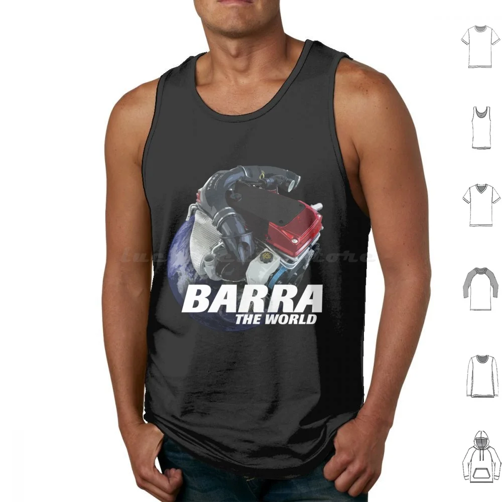 

Майки Engines с принтом из хлопка с зауженными двигателями