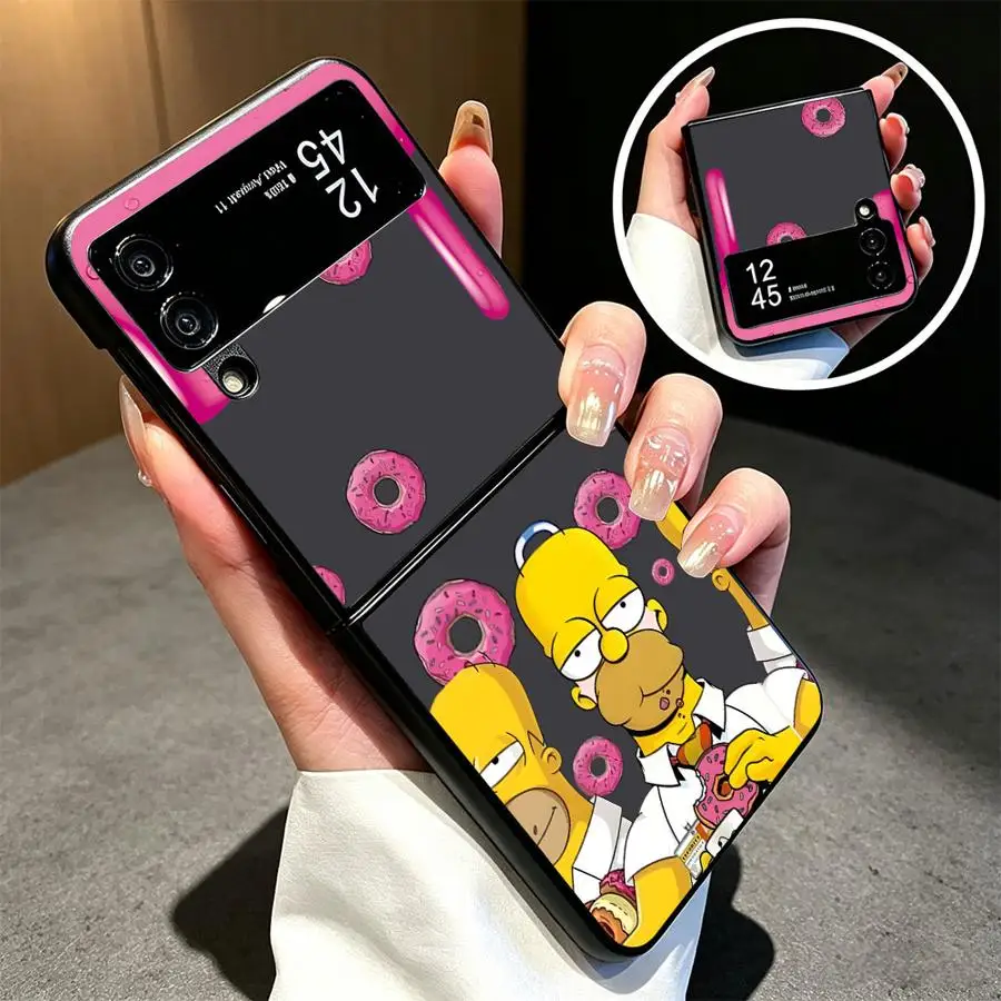 Case for Samsung Galaxy Z Flip 8 Flip3 Flip4 Flip7 FE Z Flip 7 6 5 4 3 Z Fold 8 7 6 5 4 3 Flip5 Flip6 Back Phone Cover Funda