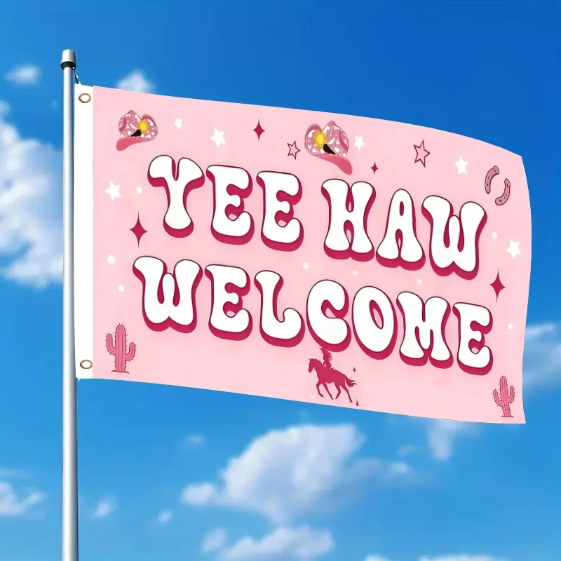 Any Size Custom Banner Flag Logo Logo Suitable for Outdoor Camping and Atmosphere of Birthday Parties and Other Festivals