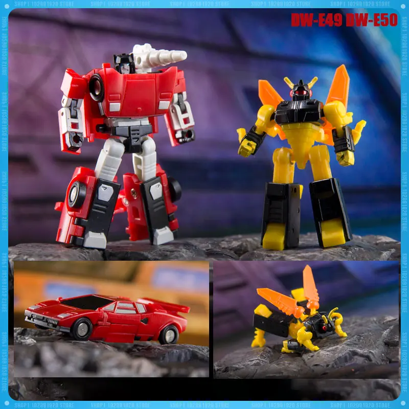 New Dr.Wu Transformation DW-E49 DW-E50 Sideswipe Ransack Suit Small Scale Action Figure Model Collectible Birthday Toy Gift
