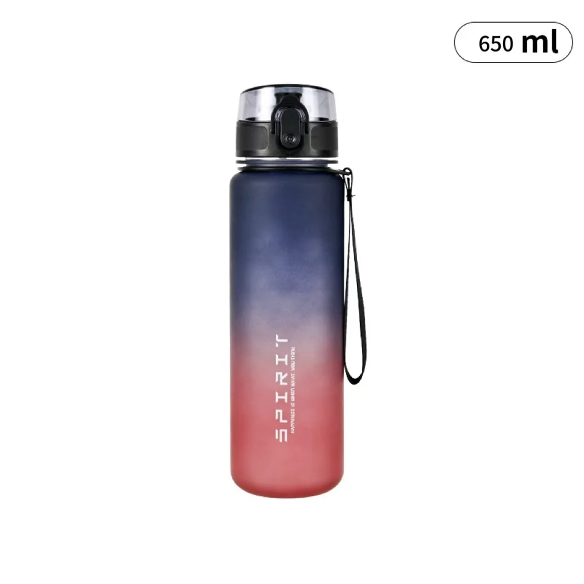 Minimalist sports water cup male and female students outdoor portable kettle fitness high value cup with tea strainer plastic cu