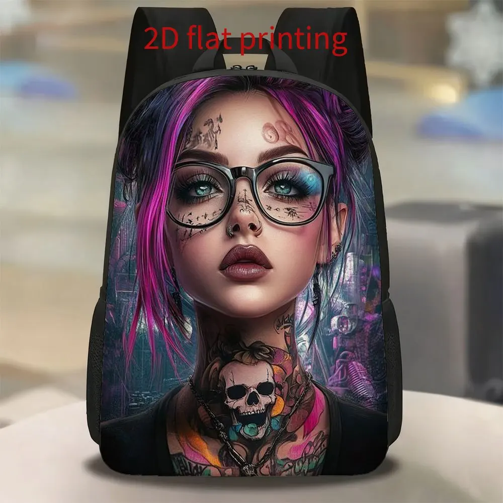 

Рюкзак с аниме-принтом для девочек, 1 шт. — милый вместительный ранец с регулируемыми лямками, легкий городской рюкзак для путешествий