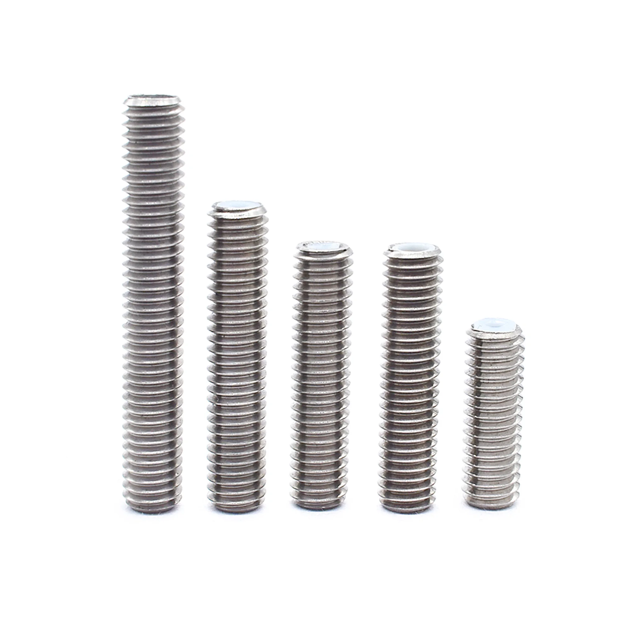 5 قطعة طابعة ثلاثية الأبعاد الفولاذ المقاوم للصدأ معزول خرطوم M6 26/30/40 مللي متر/1.75 مللي متر MK8 موضوع كامل ، فوهة Makerbot #5