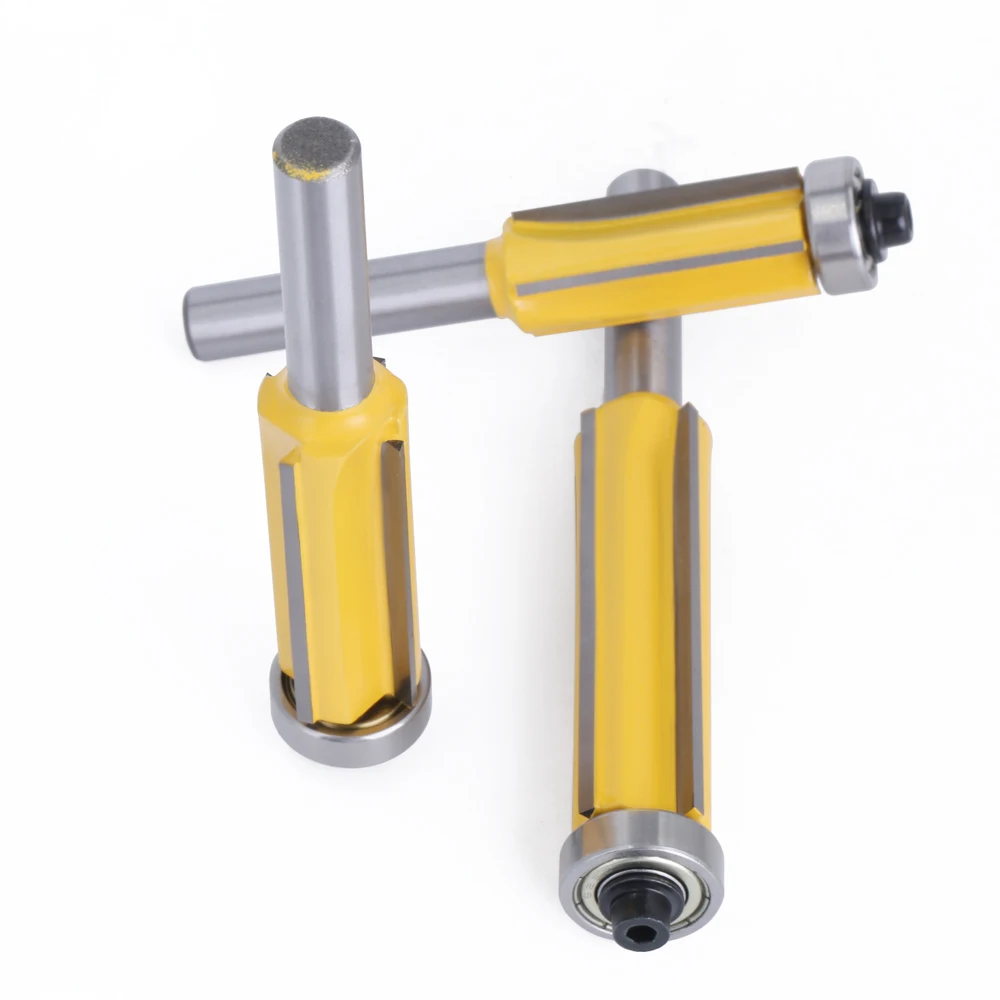 Imagem -04 - Lavie-flush Trim Router Bit Bits de Rolamento Superior e Inferior Fresa de Madeira Cortadores de Madeira Padrão z4 C08023 1pc mm