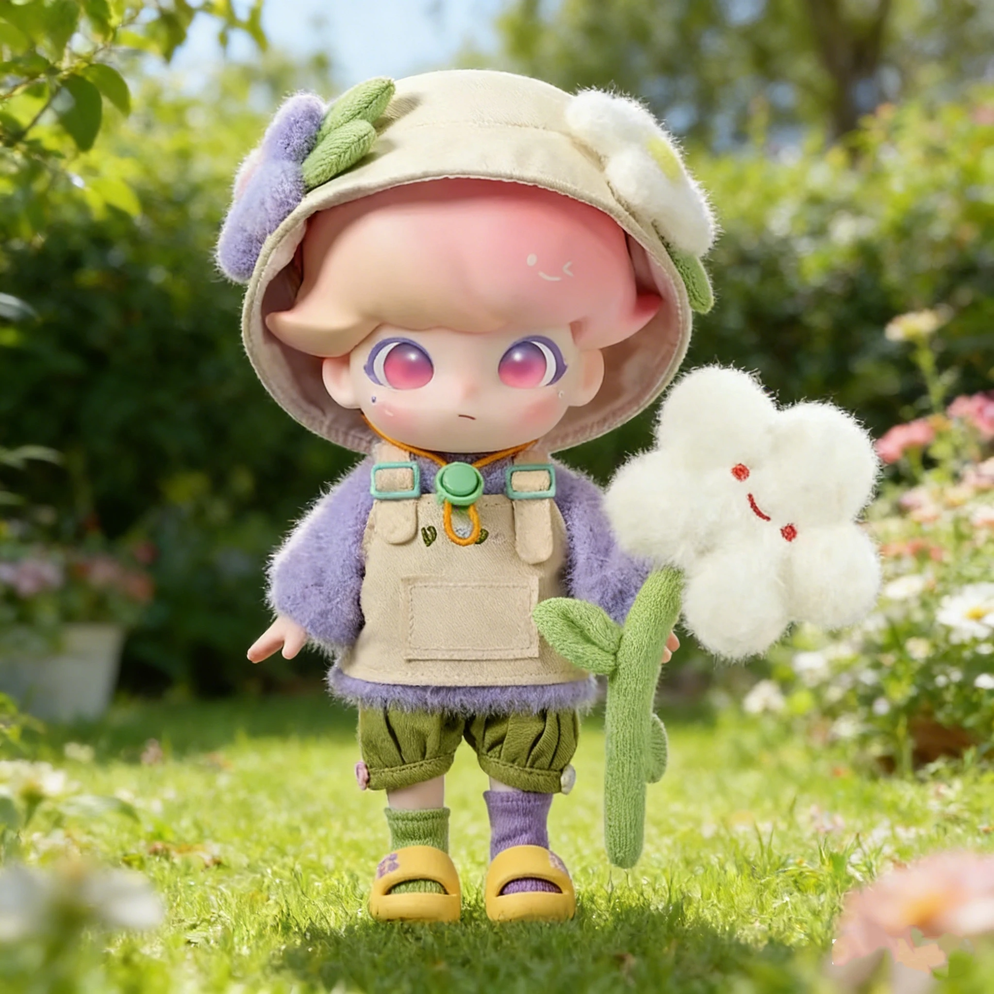 

POP MART DIMOO Dream Travel 1/8 Scale Kawaii Anime Action Figure Ornament Figurines Home Decor Desktop Dolls Model Girls Gift
