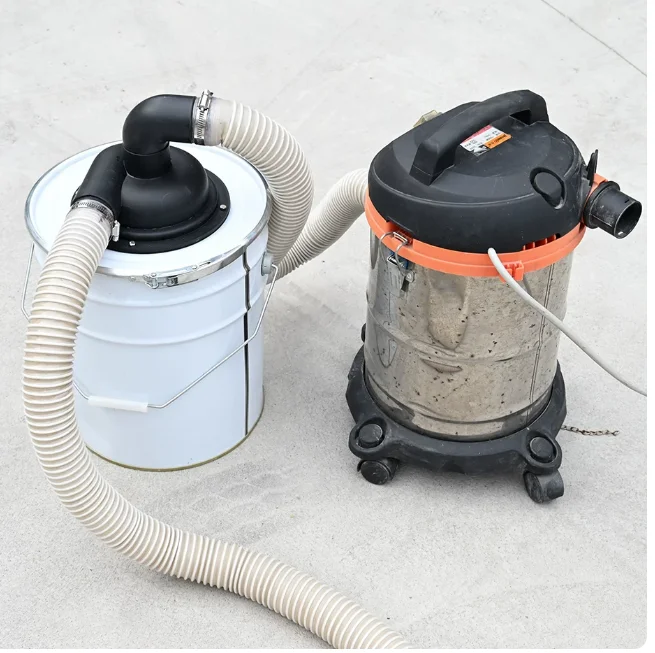 50mm Cyclone Separator for Putty Powder & Fine Dust – 90-99% Removal Efficiency, Fits 50mm Vacuum Hose for Dust Collection